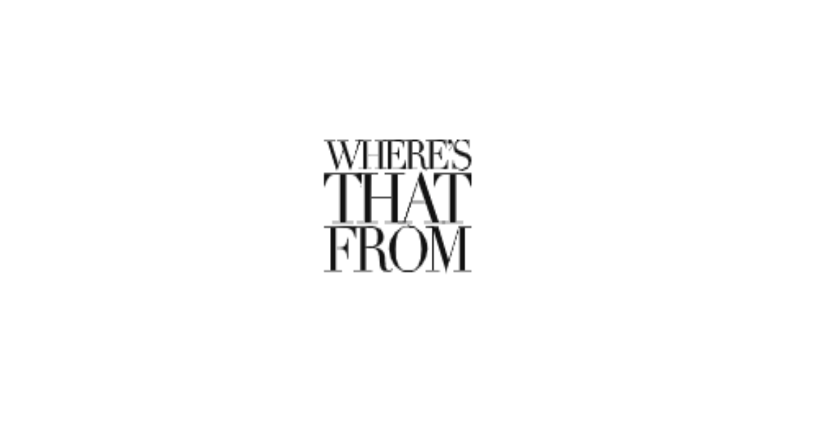 Where's That From UK Discount Code 2025